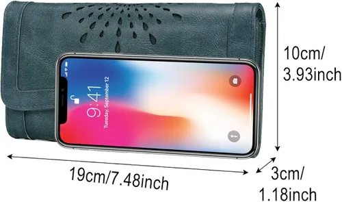 Vista 6 de OB OURBAG Cartera de piel para mujer, con tarjetero