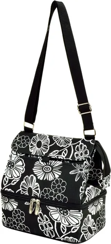 Vista 8 de Picnic at Ascot Bolsa de almuerzo aislada de moda - Floral