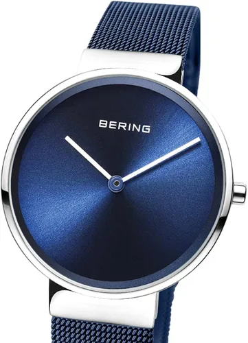Vista 3 de BERING Reloj analógico de cuarzo unisex de acero inoxidable