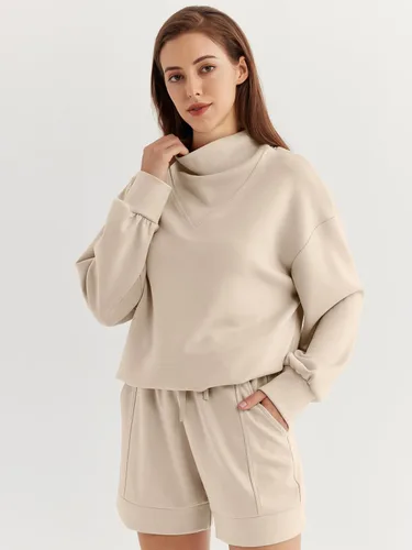 Vista 4 de AUTOMET 2 Piece Outfits For Women Two Piece Oversized Sweatsuit 2023 Matching Lounge Sets Fall Fashion Tracksuit