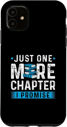 Vista 5 de Funda de lectura para iPhone 15 Just One More Chapter I Promise Bookworm