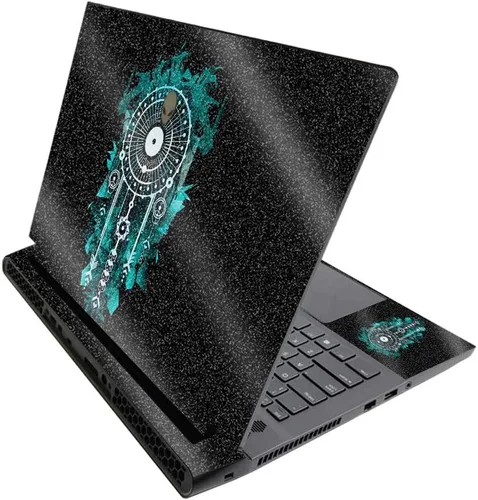 Vista 22 de MightySkins - Skin brillante con purpurina para Alienware M17 R3 (2020) y M17 R4 (2021) - Diversión de los años 90 Acabado duradero con purpurina