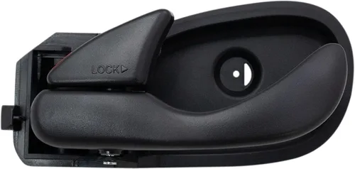 Vista 17 de TRQ Manija Interior de Puerta del Lado del Pasajero Negra Compatible con Ford Bronco 1987-1996 F-150 1987-1997 F-250 1997 F-250 HD F-350
