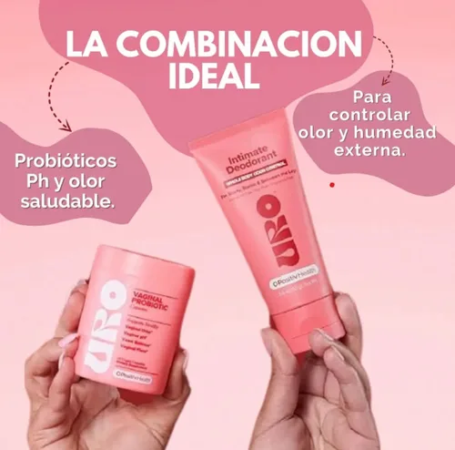 Vista 2 de URO PROBIOTICOS + DESODORANTE INTIMO URO