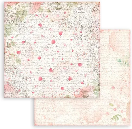 Vista 9 de Scrapbooking Bloc pequeño 10 hojas CM 20.3 x 20.3 (8 x 8 pulgadas) Selección de fondos - Rosa Perfum