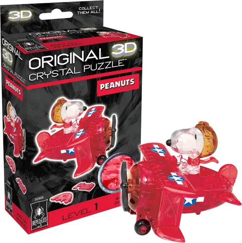 Vista 8 de BePuzzled Rompecabezas 3D Original - Astronauta Snoppy