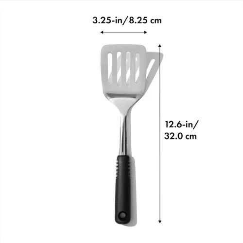 Vista 6 de OXO Good Grips - Turner para restaurante y volteador de acero inoxidable