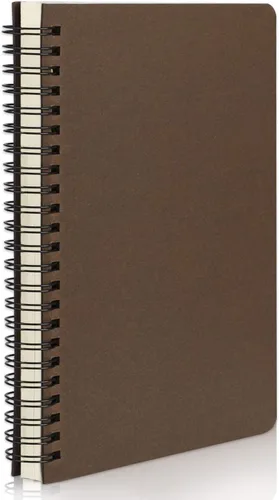 Vista 29 de EUSOAR - Cuaderno rayado A5 con espiral, para escritura, viajes, notas, diario, bocetos, para estudiantes, oficina, negocios, tapa de 3