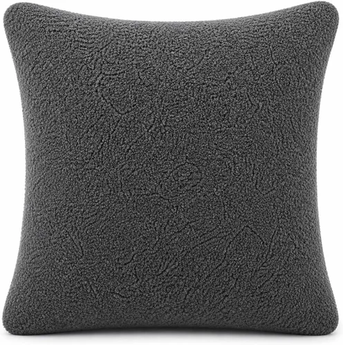 Vista 18 de Reafort Fundas de almohada ultra suaves de sherpa de tamaño estándar de 20 x 26 pulgadas, paquete de 2 con cierre de cremallera