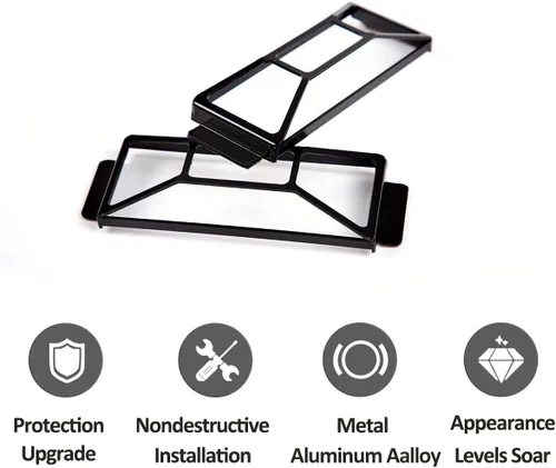Vista 6 de YIWANG Cubierta de red de protección para faros delanteros de coche Lada NIVA cubierta de lámpara trasera y accesorios exteriores