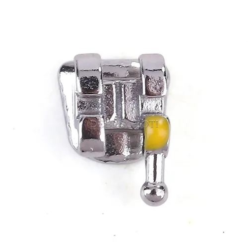 Vista 7 de Dientes Modelo Llaves, Soportes Typodont, ranuras .022 3-4-5 con ganchos 200pcs (MBT, Estándar)