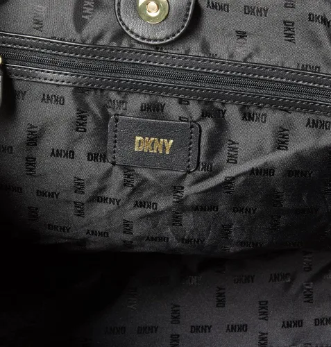 Vista 4 de DKNY Hadlee Lg Tote, negrodorado, NegroOro