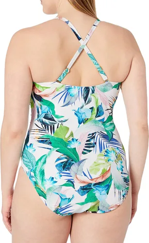 Vista 4 de La Blanca Bañador Bandeau de una pieza para mujer