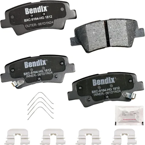 Vista 12 de Bendix Priority1 CFC154 - Juego de pastillas de freno de disco para Avanti II, Century, LeSabre, Regal, Riviera, chasis comercial, DeVille