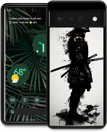 Vista 32 de CARLOCA Funda compatible con Google Pixel 6, diseño gráfico de moda a prueba de golpes, protección antiarañazos y caídas, Google Pixel 6 en blanco