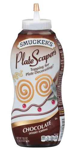 Vista 4 de Smucker's PlateScraper - Plato decorativo para postres, 19.5 onzas líquidas
