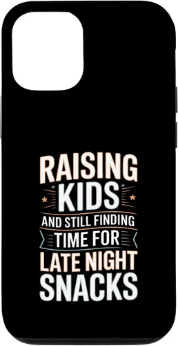 Vista 28 de Raising Kids and Still Finding Time for Late Night Snacks Case for iPhone 17