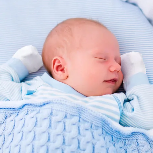 Vista 3 de Newcotte 12 pares de guantes ajustables para bebés, guantes transpirables de algodón para recién nacidos, guantes cálidos para bebés para niños