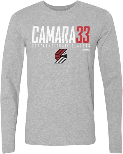 Vista 2 de 500 LEVEL Toumani Camara Portland Trail Blazers Camisa de manga larga - Toumani Camara Portland Trail Blazers Elite WHT