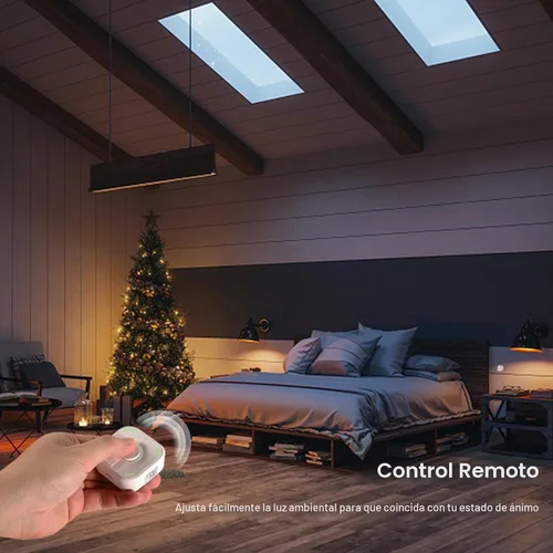 Vista 4 de Botón inteligente Onvis, interruptor inteligente de 5 teclas, controlador de escena, compatible con Apple HomeKit, activa automáticamente accesorios