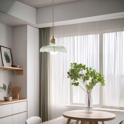 Vista 6 de Lámpara Colgante Anillo LED Moderna Luz Colgante Ajustable 78.7 in Aluminio Acrílico Metal Lámpara de Techo para Cocina Isla Comedor Dormitorio Sala