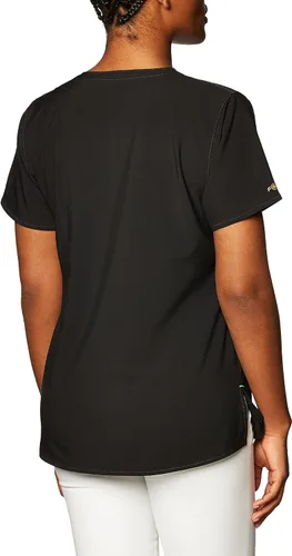 Vista 3 de Carhartt, Cross-Flex, camiseta hospitalaria, mediana, para mujer