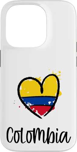 Vista 17 de Colombia Heart Art Cool South America Spanish Colombian Gift Case for iPhone 17