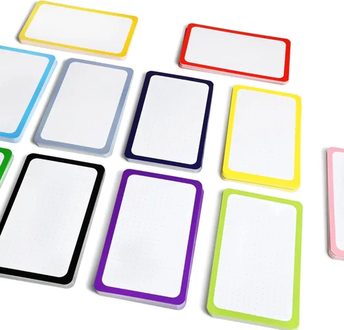 Vista 4 de Tarjetas Bullet (tarjetas 3x5 de 11 colores, 200 unidades)