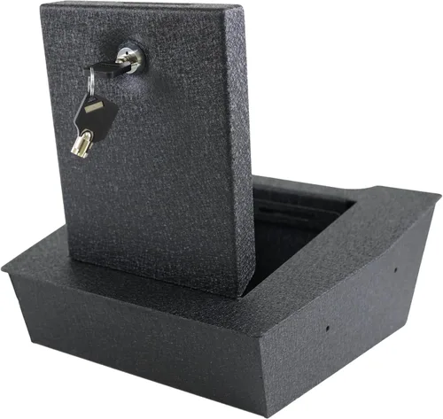 Vista 9 de WASAI Caja fuerte para pistola de consola para automóvil, compatible con Chevrolet Silverado/GMC Sierra 1500 2014-2019, Chevrolet Silverado/GMC