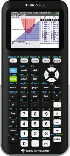 Vista 2 de Calculadora gráfica TI84PLSCEBLUBRY de Texas Instruments, Negro