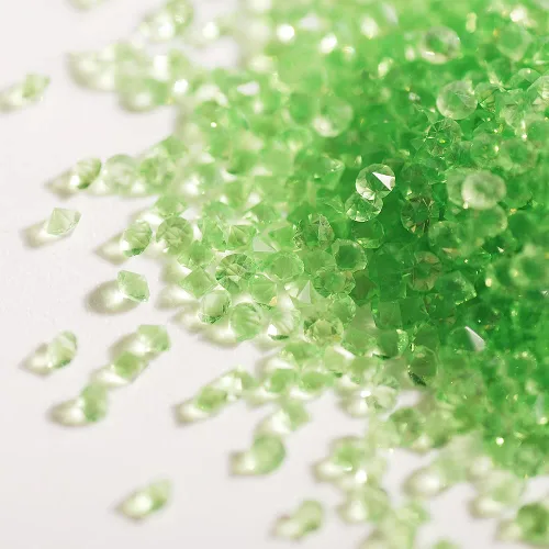 Vista 29 de 5000 cuentas de diamantes de imitación de cristal de diamante ultra mini de 0.044 pulgadas con parte trasera plana, cristales iridiscentes, brillo