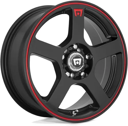 Vista 6 de Motegi MR116 FS5 15X6.5 4X100/4.5 5.32 40mm NEGRO BRILLANTE CON BRIDA MECANIZADA - MR11656598340 NEGRO BRILLO CON BRIDA MECANIZADA