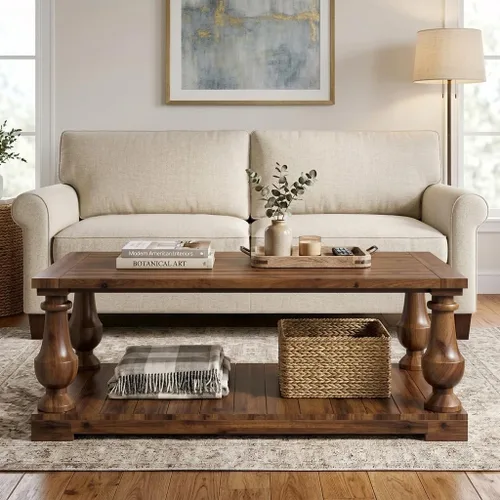 Vista 13 de WILLIAMSPACE 11.81" Square Wood Side Table for Living Room, No Assembly 11.81"*19.69"h-gray Textured