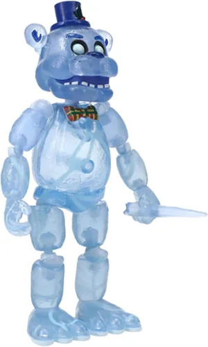 Vista 2 de Figura de acción articulada de Five Nights at Freddy's, Freddy Frostbear, 5 pulgadas