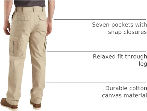 Vista 14 de Guide Gear Pantalones cargo de algodón para exteriores 2.0 para hombre