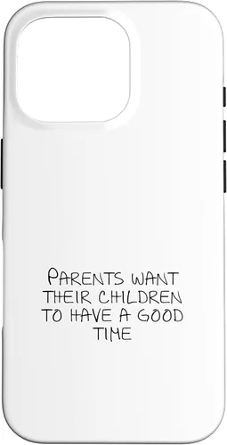 Vista 20 de Parents want their children to have a good time Case for iPhone XR