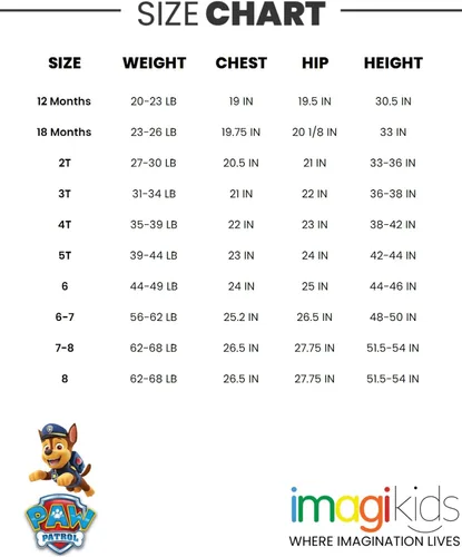 Vista 7 de Paw Patrol Marshall Chase Rubble - Paquete de 2 camisetas