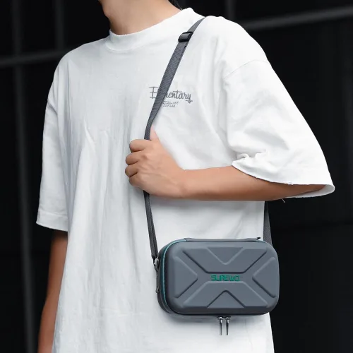 Vista 8 de Osmo Pocket 4/3 - Funda de transporte portátil para almacenamiento de viaje para DJI OSMO Pocket 4/3 Creator Combo Accesorios, bolsa de transporte
