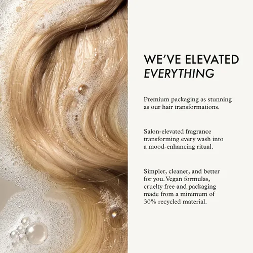 Vista 3 de John Frieda ULTRAfiller+ Acondicionador espesante para cabello fino y fino, acondicionador voluminizador ligero con biotina y ácido hialurónico, sin