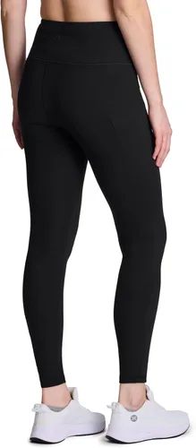 Vista 3 de Avalanche Leggings de longitud completa para mujer, súper suaves, para senderismo, gimnasio, con bolsillos