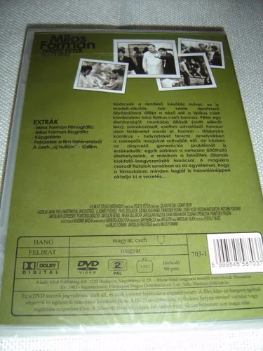 Vista 3 de Fekete Péter (1964) Black Peter Milos Forman Black & White Film HUNGARIAN and CZECH Audio Hungarian Subtitles European DVD Region 2 PAL