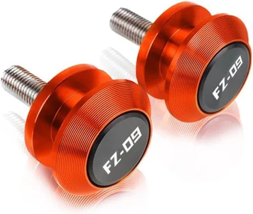 Vista 14 de Carretes basculantes CNC de 0.236 in para motocicleta, tornillos deslizantes para Yamaha FZ09 FZ 09 FZ-09 2013 2014 2015 2016 2017 2018 2019 2020
