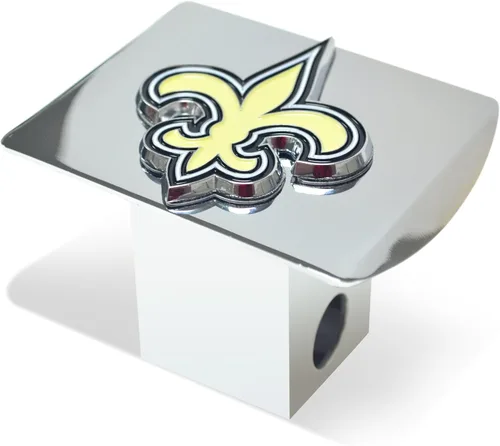 Vista 5 de FANMATS NFL Unisex-Adult Chrome & Color Logo Negro