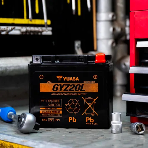 Vista 2 de Yuasa YUAM720GZ GYZ20L Batería