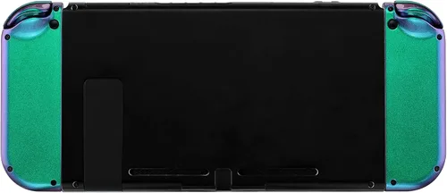 Vista 8 de eXtremeRate - Carcasa de control portátil Joy-Con con set de botones completo, repuesto de carcasa hazlo tú mismo para control de Nintendo Switch