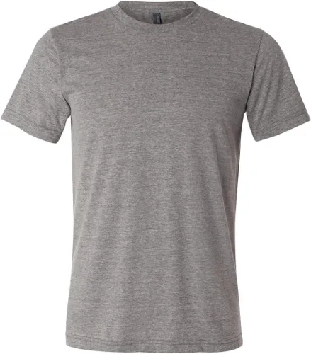 Vista 7 de BELLA+CANVAS Camiseta de cuello redondo para hombre mezcla triple oliva