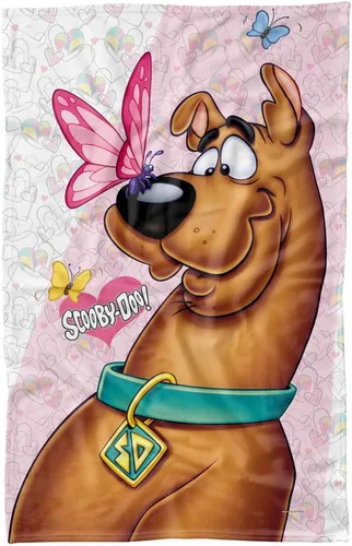 Vista 5 de LOGOVISION Scooby Doo Burst - Manta de forro polar de 36 x 58 pulgadas, explosión