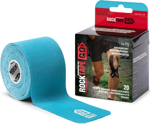 Vista 14 de RockTape Go Cinta adhesiva de kinesiología precortada extra adhesiva (beige)