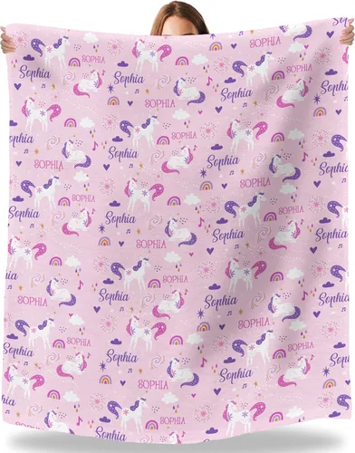 Vista 21 de Artsadd Manta de bebé personalizada para niñas y niños, mantas de bebé personalizadas con nombre, manta personalizada para niños, recién nacidos