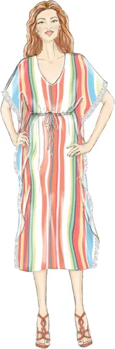 Vista 5 de Butterick Patterns Misses' Top, Large/X-Large/XX-Large